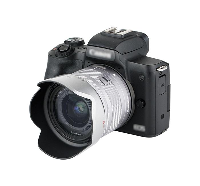  JJC Motljusskydd för Canon EF-M 15-45mm f/3.5-6.3 IS STM motsvarar EW-53